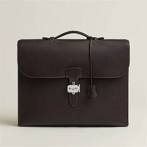 hermes sac a depeches briefcase